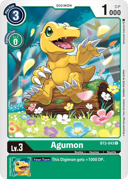 Agumon [BT2-043] [Release Special Booster Ver.1.0] | Card Merchant Takapuna