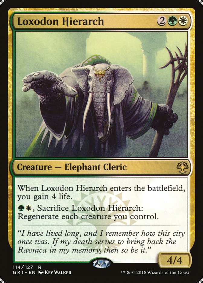 Loxodon Hierarch [Guilds of Ravnica Guild Kit] | Card Merchant Takapuna