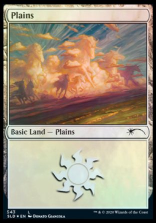 Plains (Unicorns) (543) [Secret Lair Drop Promos] | Card Merchant Takapuna