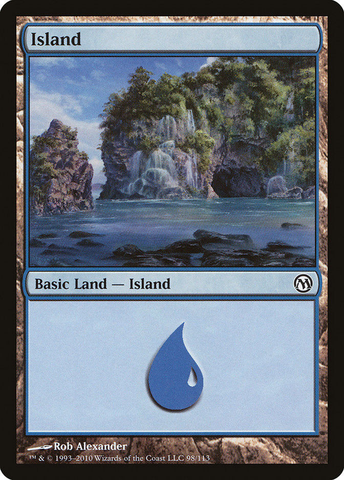 Island (98) [Duels of the Planeswalkers] | Card Merchant Takapuna