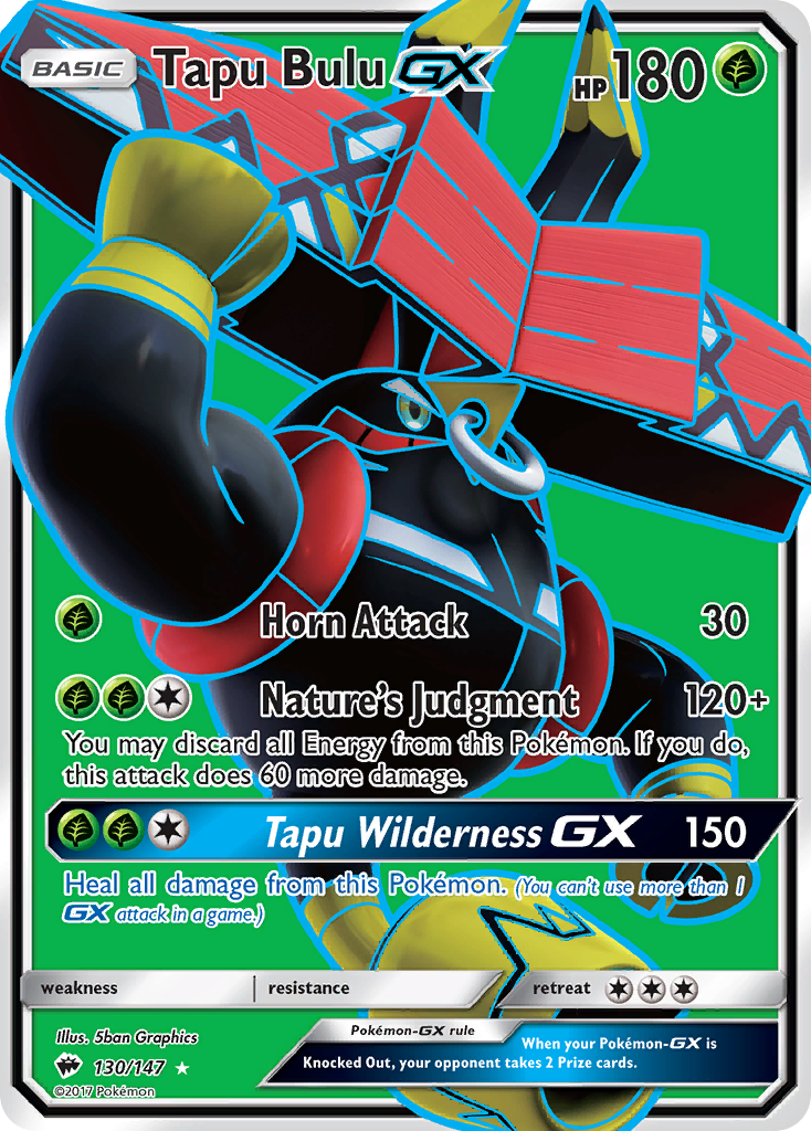 Tapu Bulu GX (130/147) [Sun & Moon: Burning Shadows] | Card Merchant Takapuna