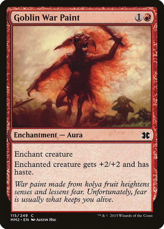 Goblin War Paint [Modern Masters 2015] | Card Merchant Takapuna