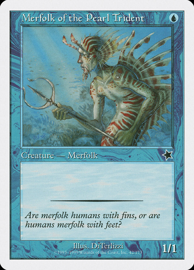 Merfolk of the Pearl Trident [Starter 1999] | Card Merchant Takapuna