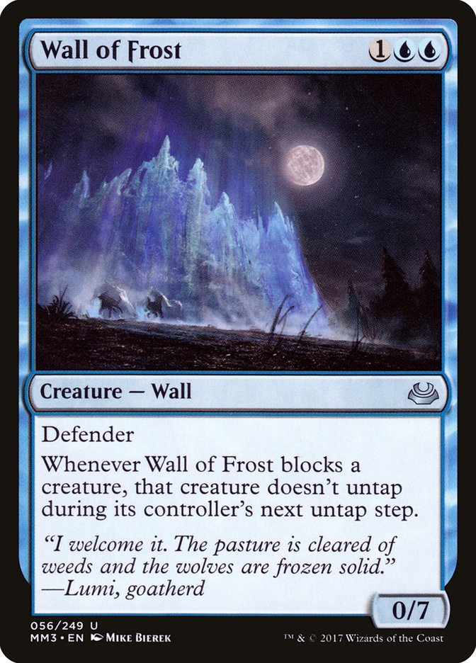 Wall of Frost [Modern Masters 2017] | Card Merchant Takapuna