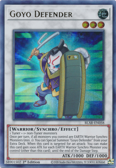 Goyo Defender [BLAR-EN058] Ultra Rare | Card Merchant Takapuna