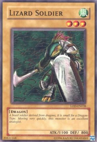 Lizard Soldier [LOD-EN038] Common | Card Merchant Takapuna