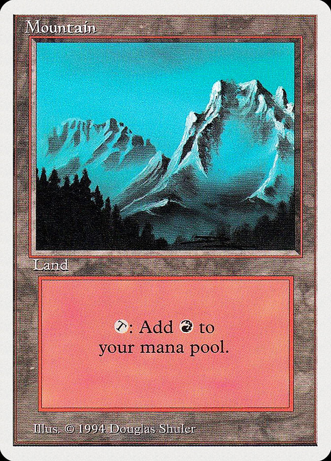 Mountain (302) [Summer Magic / Edgar] | Card Merchant Takapuna