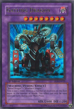 Gatling Dragon [FET-EN035] Ultra Rare | Card Merchant Takapuna