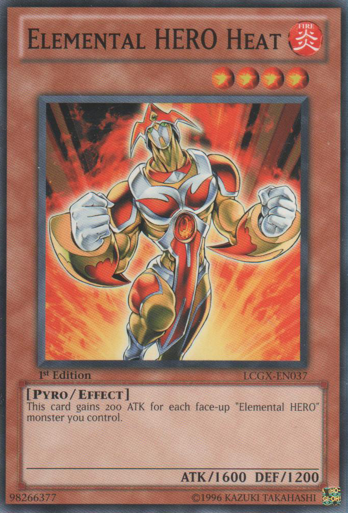 Elemental HERO Heat [LCGX-EN037] Common | Card Merchant Takapuna