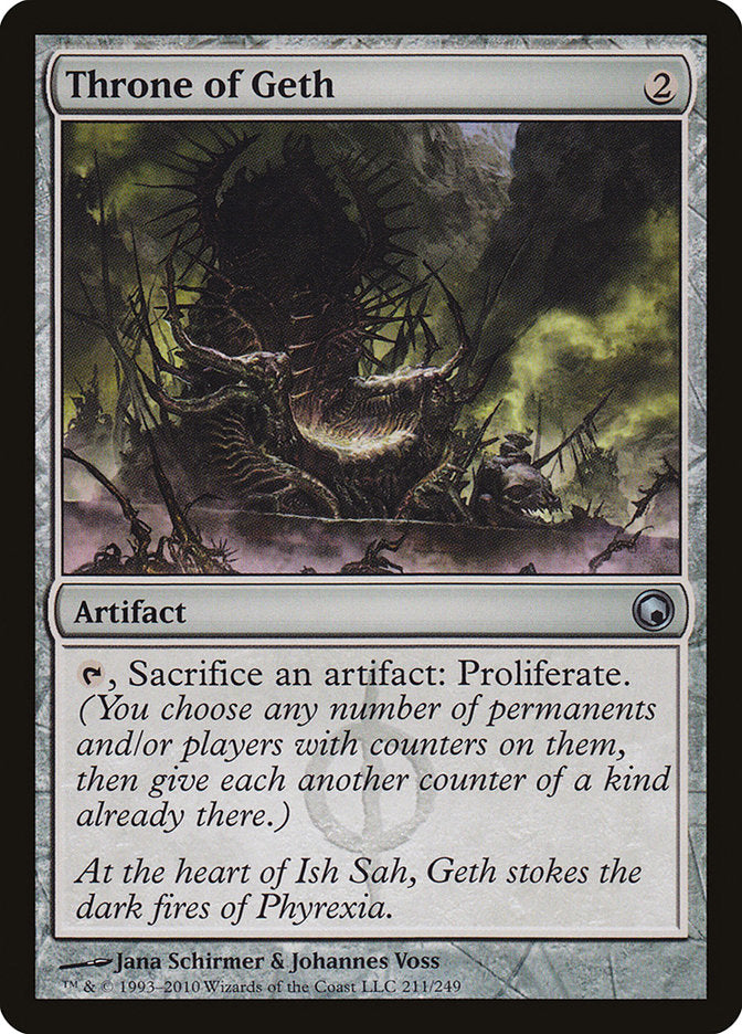 Throne of Geth [Scars of Mirrodin] | Card Merchant Takapuna