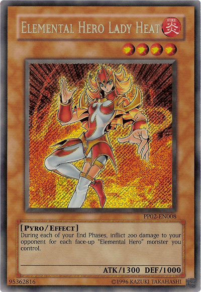 Elemental Hero Lady Heat [PP02-EN008] Secret Rare | Card Merchant Takapuna