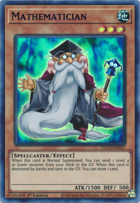 Mathematician (Blue) [DLCS-EN025] Ultra Rare | Card Merchant Takapuna