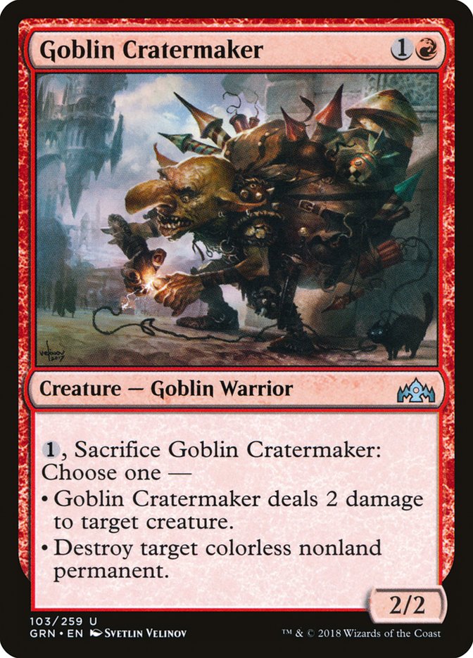 Goblin Cratermaker [Guilds of Ravnica] | Card Merchant Takapuna