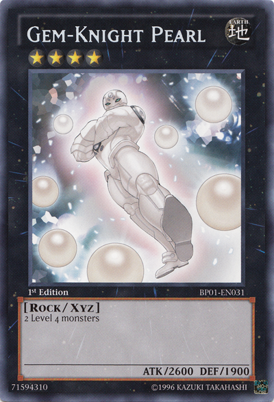 Gem-Knight Pearl [BP01-EN031] Rare | Card Merchant Takapuna