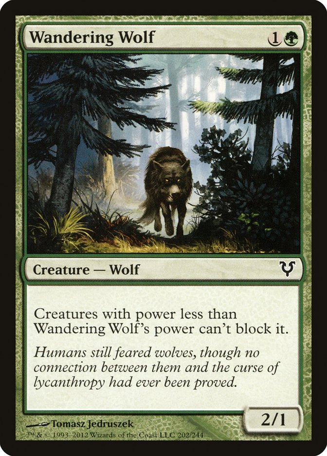 Wandering Wolf [Avacyn Restored] | Card Merchant Takapuna