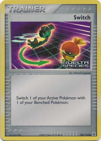 Switch (102/113) (Stamped) [EX: Delta Species] | Card Merchant Takapuna