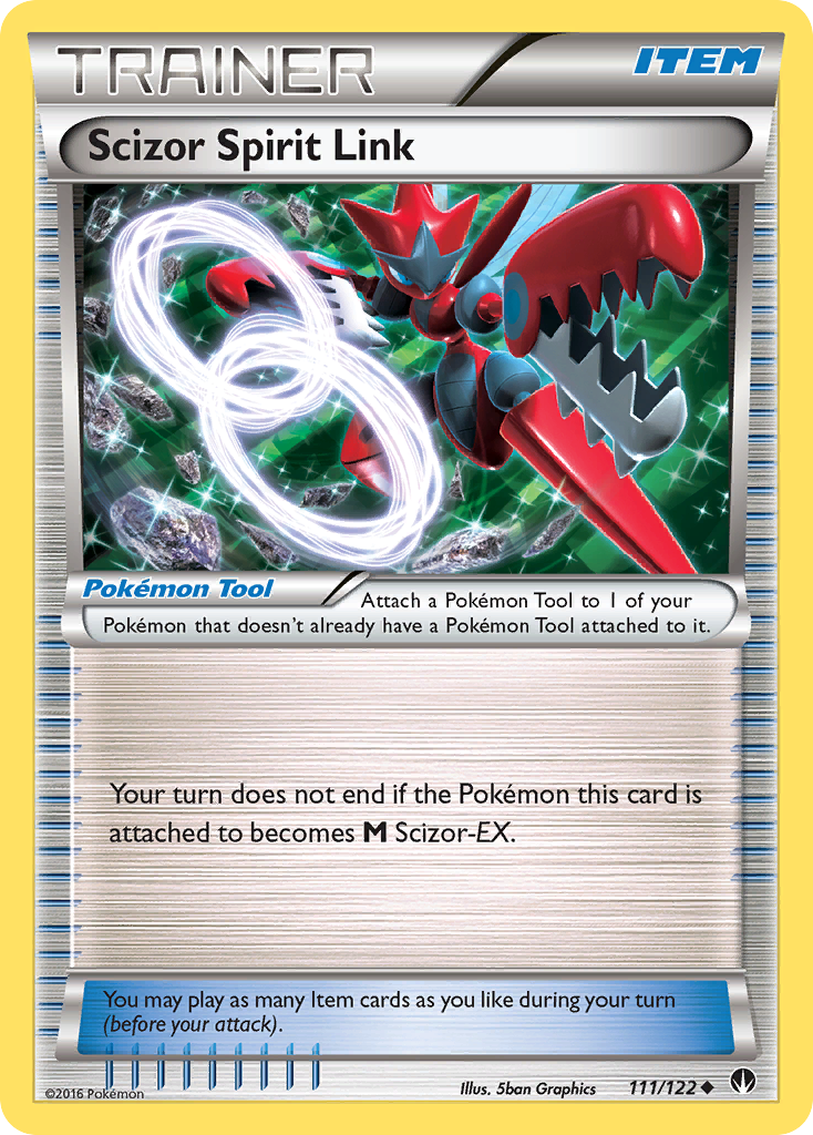 Scizor Spirit Link (111/122) [XY: BREAKpoint] | Card Merchant Takapuna