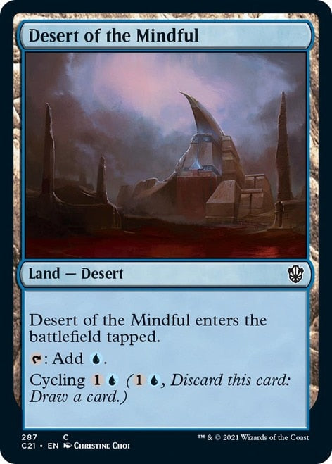 Desert of the Mindful [Commander 2021] | Card Merchant Takapuna
