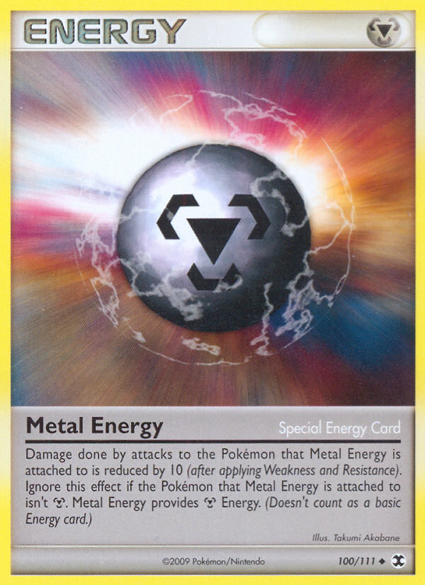 Metal Energy (100/111) [Platinum: Rising Rivals] | Card Merchant Takapuna