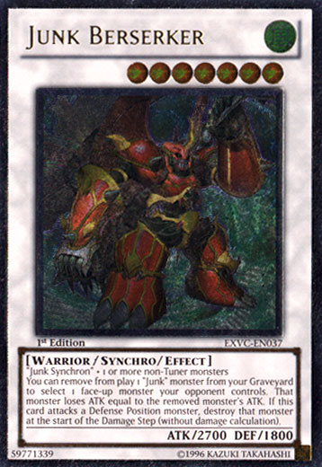 Junk Berserker [EXVC-EN037] Ultimate Rare | Card Merchant Takapuna