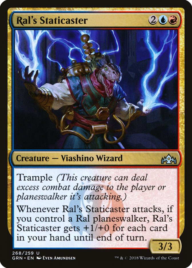 Ral's Staticaster [Guilds of Ravnica] | Card Merchant Takapuna