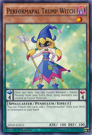 Performapal Trump Witch [SDMP-EN012] Common | Card Merchant Takapuna