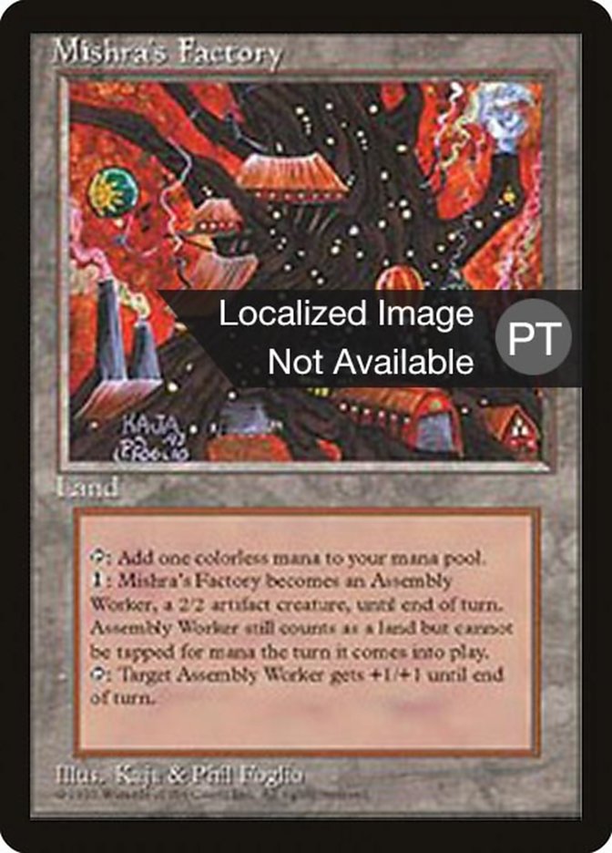 Mishra's Factory [Fourth Edition (Foreign Black Border)] | Card Merchant Takapuna