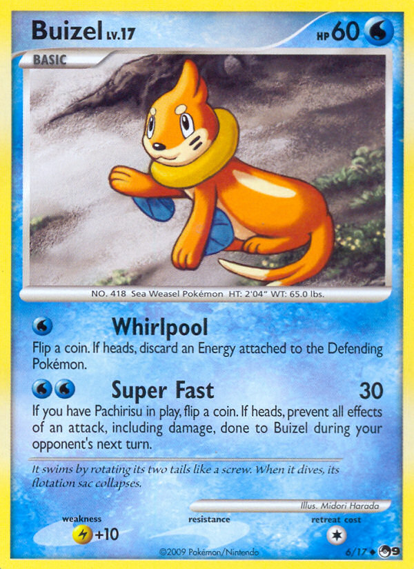 Buizel (6/17) [POP Series 9] | Card Merchant Takapuna