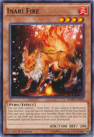 Inari Fire [SDMP-EN018] Common | Card Merchant Takapuna