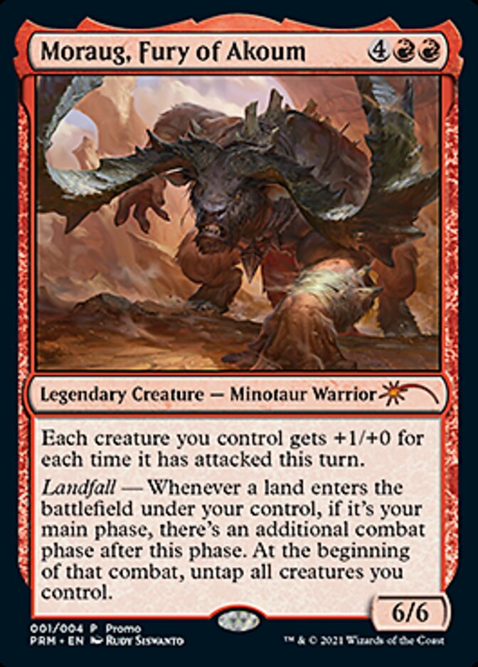 Moraug, Fury of Akoum [Year of the Ox 2021] | Card Merchant Takapuna