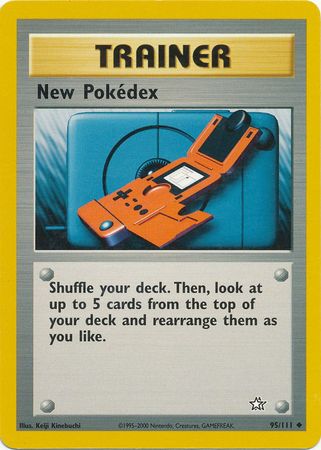 New Pokedex (95/111) [Neo Genesis Unlimited] | Card Merchant Takapuna