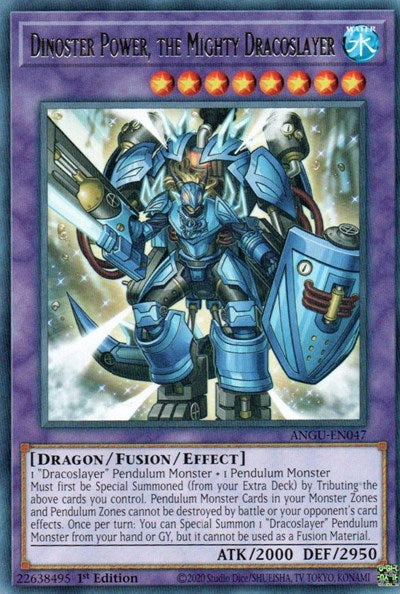 Dinoster Power, the Mighty Dracoslayer (Rare) [ANGU-EN047] Rare | Card Merchant Takapuna