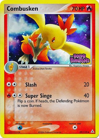 Combusken (39/110) (Stamped) [EX: Holon Phantoms] | Card Merchant Takapuna