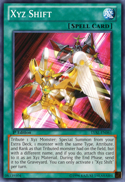 Xyz Shift [LVAL-EN061] Common | Card Merchant Takapuna