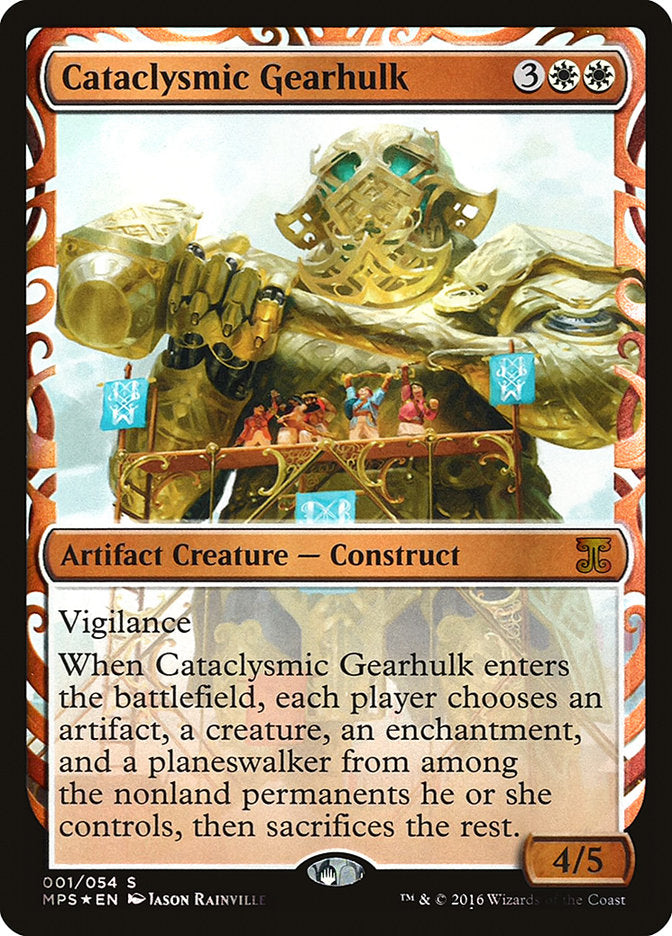 Cataclysmic Gearhulk [Kaladesh Inventions] | Card Merchant Takapuna