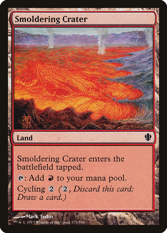 Smoldering Crater [Commander 2013] | Card Merchant Takapuna