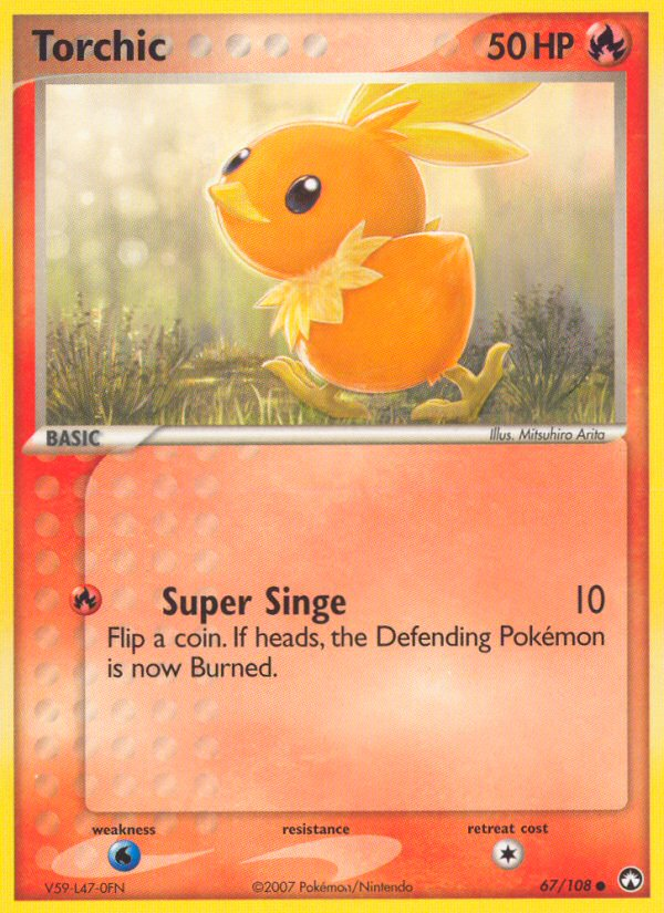 Torchic (67/108) [EX: Power Keepers] | Card Merchant Takapuna