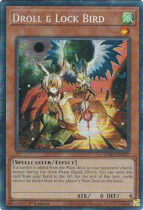 Droll & Lock Bird [TAMA-EN047] Collector's Rare | Card Merchant Takapuna