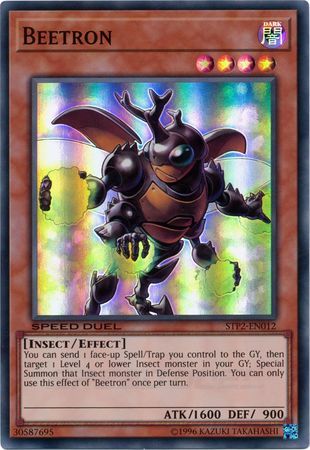 Beetron [STP2-EN012] Super Rare | Card Merchant Takapuna