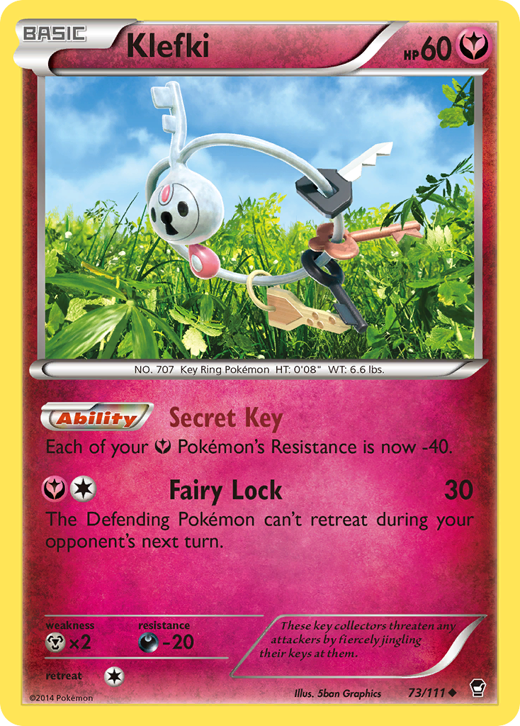 Klefki (73/111) [XY: Furious Fists] | Card Merchant Takapuna