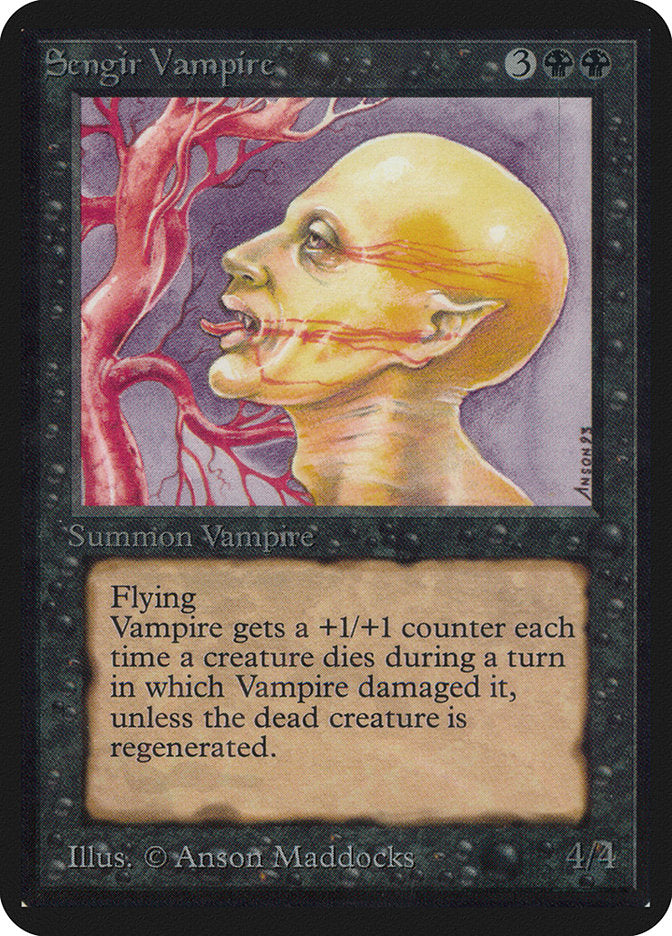 Sengir Vampire [Alpha Edition] | Card Merchant Takapuna