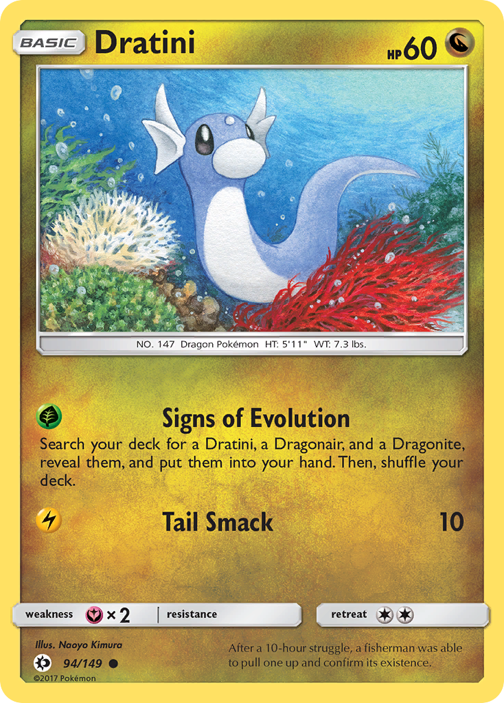 Dratini (94/149) [Sun & Moon: Base Set] | Card Merchant Takapuna