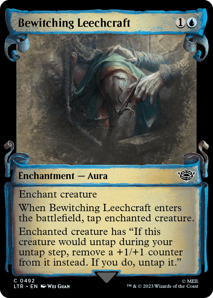 Bewitching Leechcraft [The Lord of the Rings: Tales of Middle-Earth Showcase Scrolls] | Card Merchant Takapuna