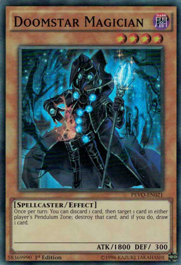 Doomstar Magician [PEVO-EN021] Super Rare | Card Merchant Takapuna