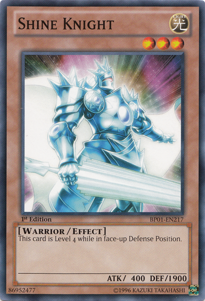 Shine Knight [BP01-EN217] Common | Card Merchant Takapuna