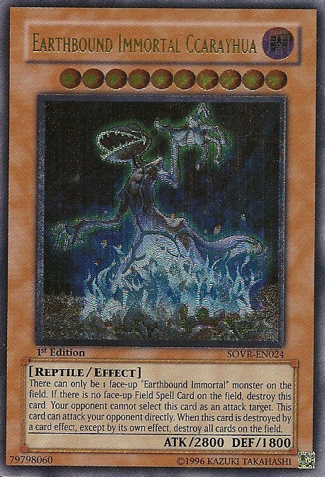 Earthbound Immortal Ccarayhua [SOVR-EN024] Ultimate Rare | Card Merchant Takapuna