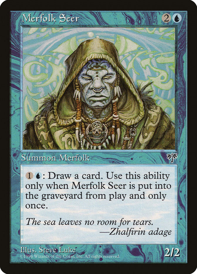 Merfolk Seer [Mirage] | Card Merchant Takapuna