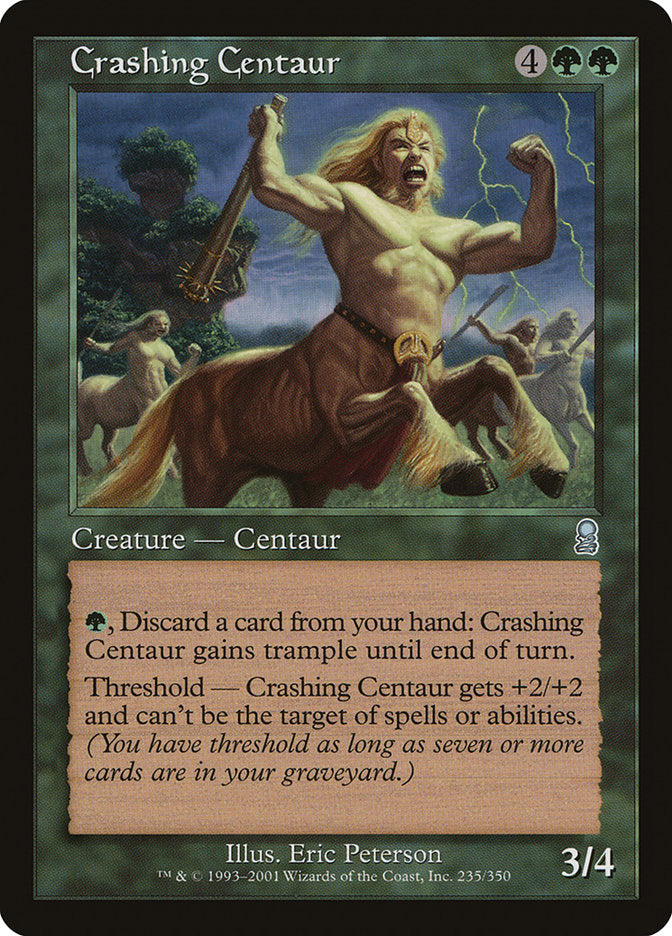 Crashing Centaur [Odyssey] | Card Merchant Takapuna