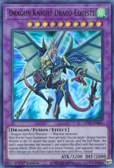 Dragon Knight Draco-Equiste [GFTP-EN093] Ultra Rare | Card Merchant Takapuna