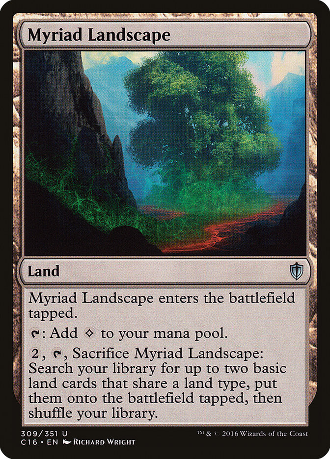 Myriad Landscape [Commander 2016] | Card Merchant Takapuna